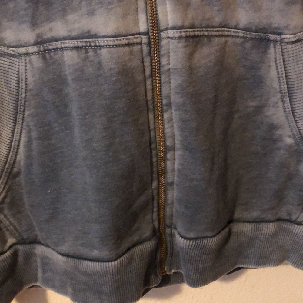 Wildfox Burnout hoodie Kiss size Small New - Picture 9 of 12